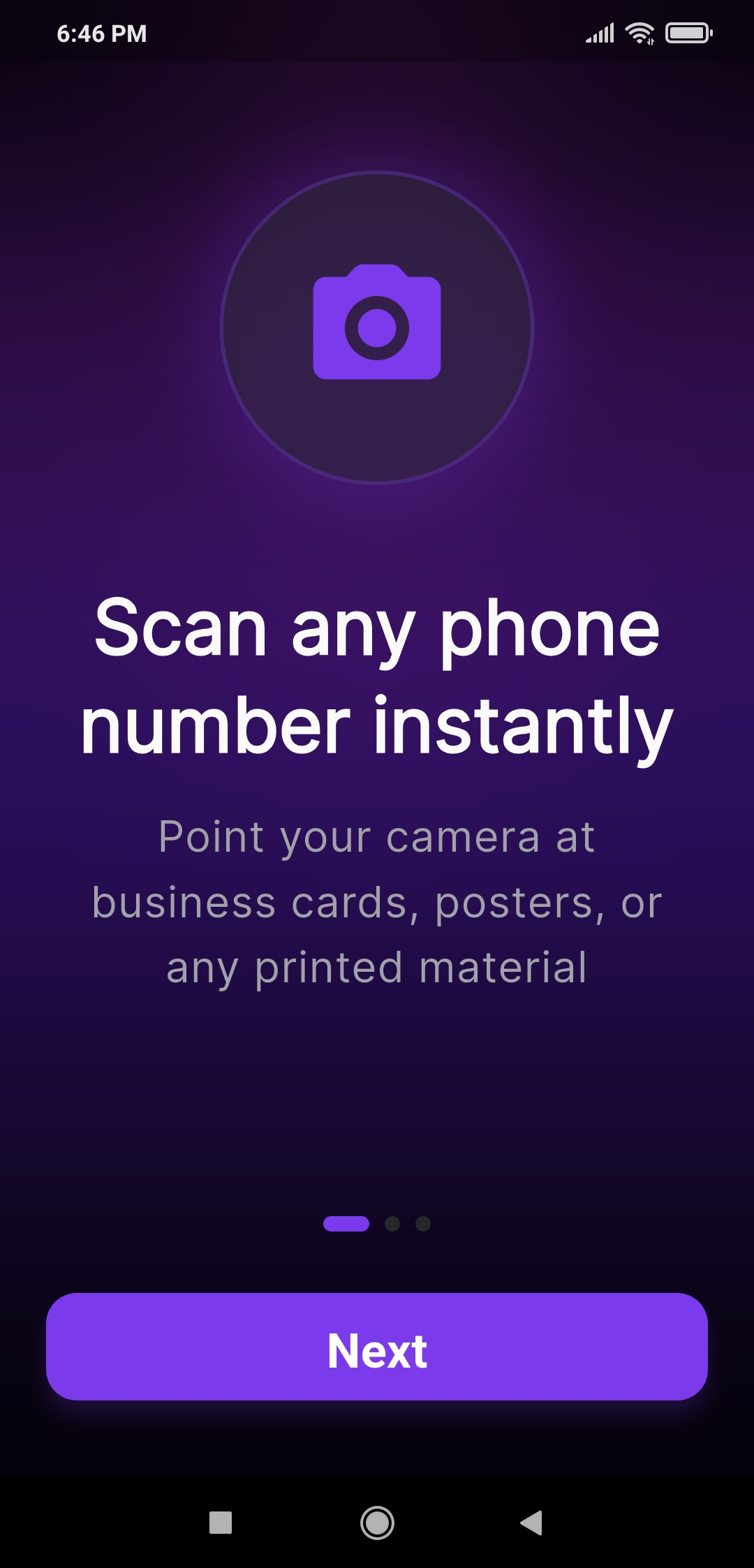 Scan2Call Screenshot 1